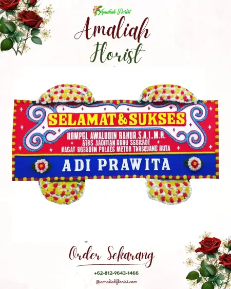 Papan Bunga Ucapan Selamat Wonoplintahan