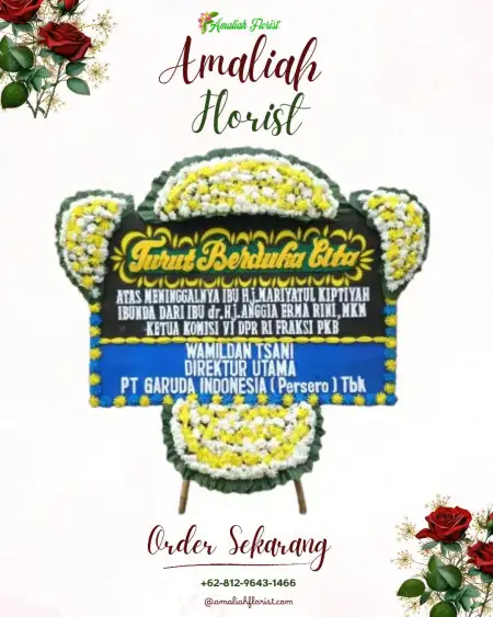 Papan Bunga Duka Wonoplintahan